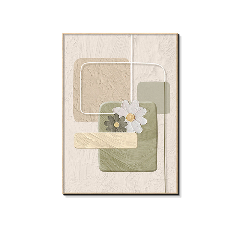 Abstract Contemplative Line Art Framed Wall Decor Homeandso