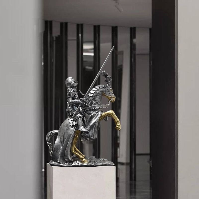 Decorative Knight Figurine Homeandso