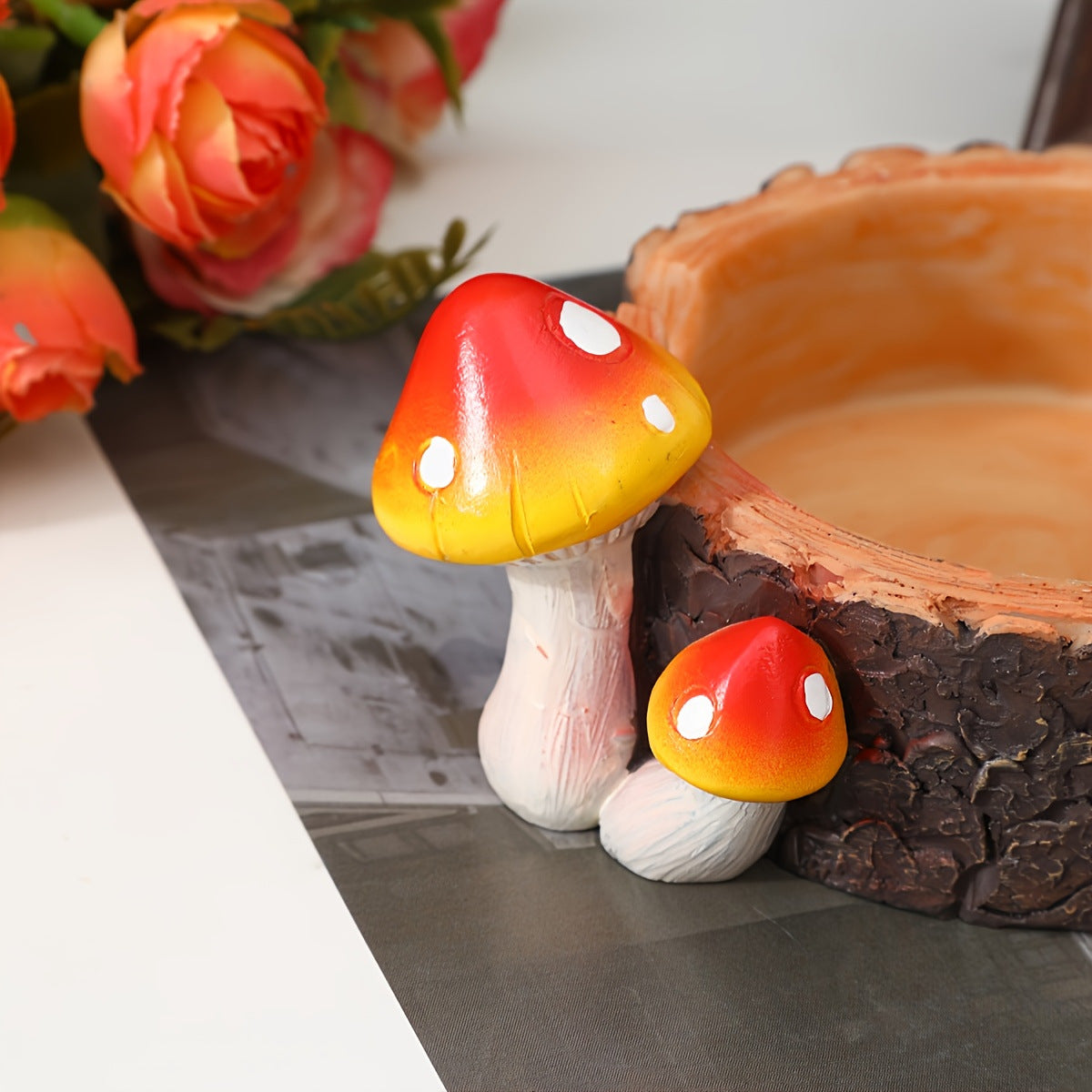 Whimsical Mushroom-Inspired Phone Holder Homeandso