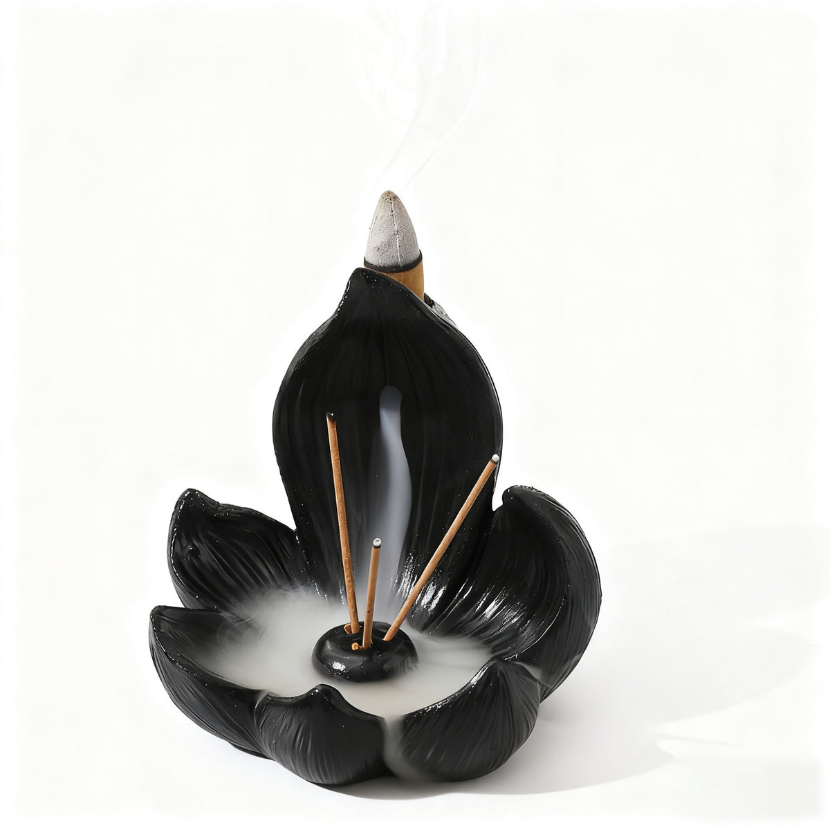 Decorative Lotus Flower Incense Holder Homeandso
