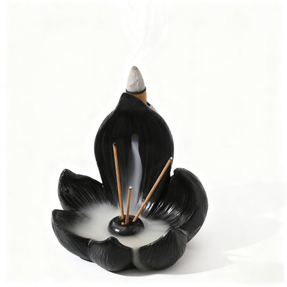 Decorative Lotus Flower Incense Holder Homeandso