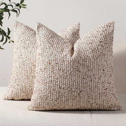 Textured Knit Throw Pillow