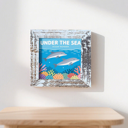 Coastal Decorative Art Frame