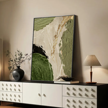 Abstract Textured Canvas Wall Artwork Homeandso