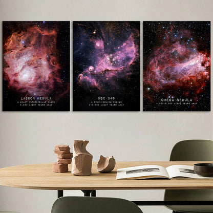 Cosmic Nebula Art Print Homeandso