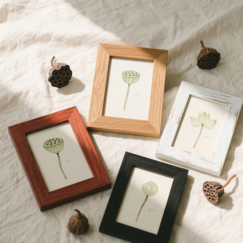 Decorative Botanical Illustration Frame