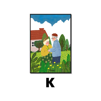 Decorative Illustrative Canvas Art Homeandso