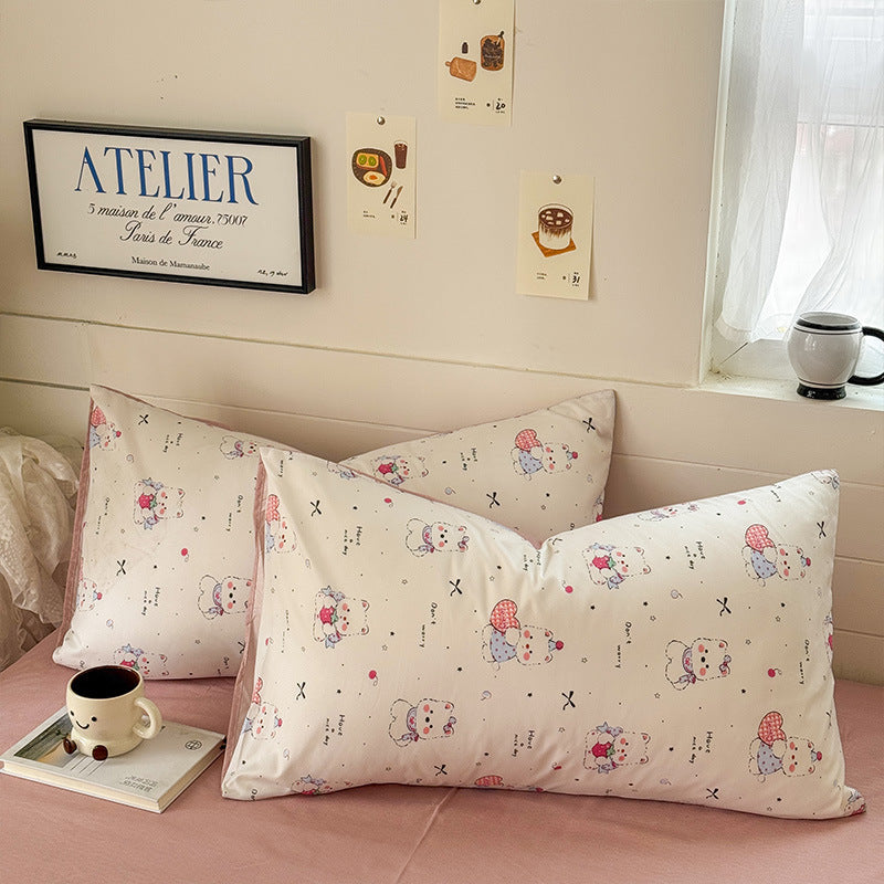Stylish Plaid Bedding Set