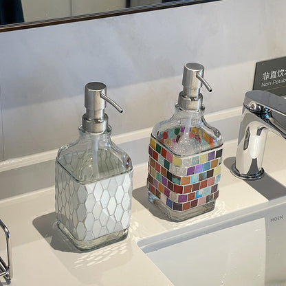 Decorative Liquid Soap Dispenser Set