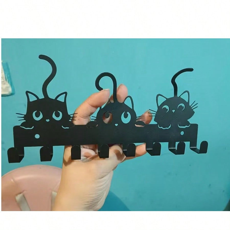 Cat-Themed Key Holder Homeandso
