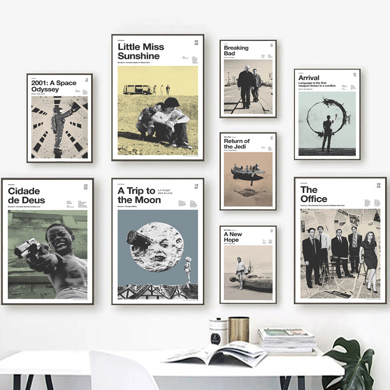 Artistic Movie Poster Print Homeandso