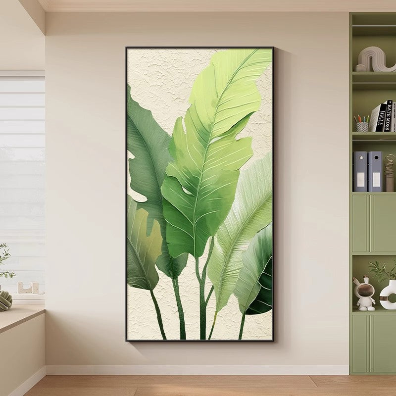Botanical Leaf Canvas Wall Art Homeandso