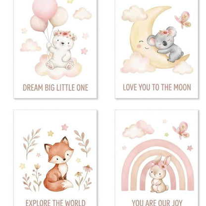 Nursery Wall Art Set Homeandso