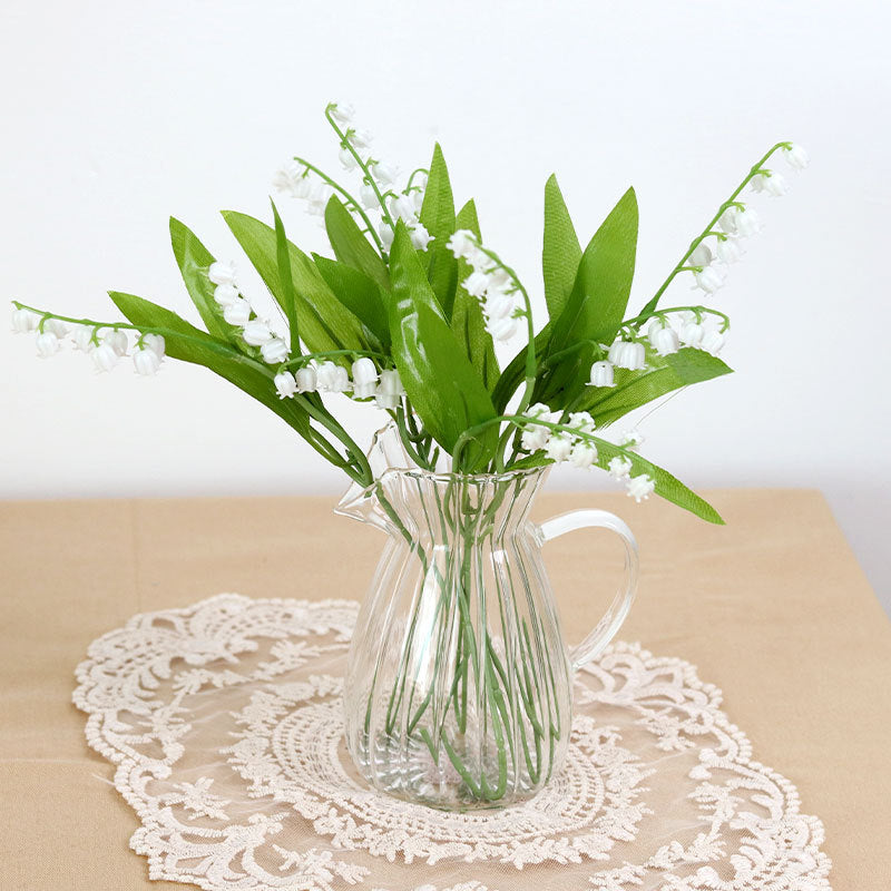 Elegant Artificial Lily of the Valley Arrangement
