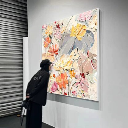 Floral Canvas Art Print Homeandso