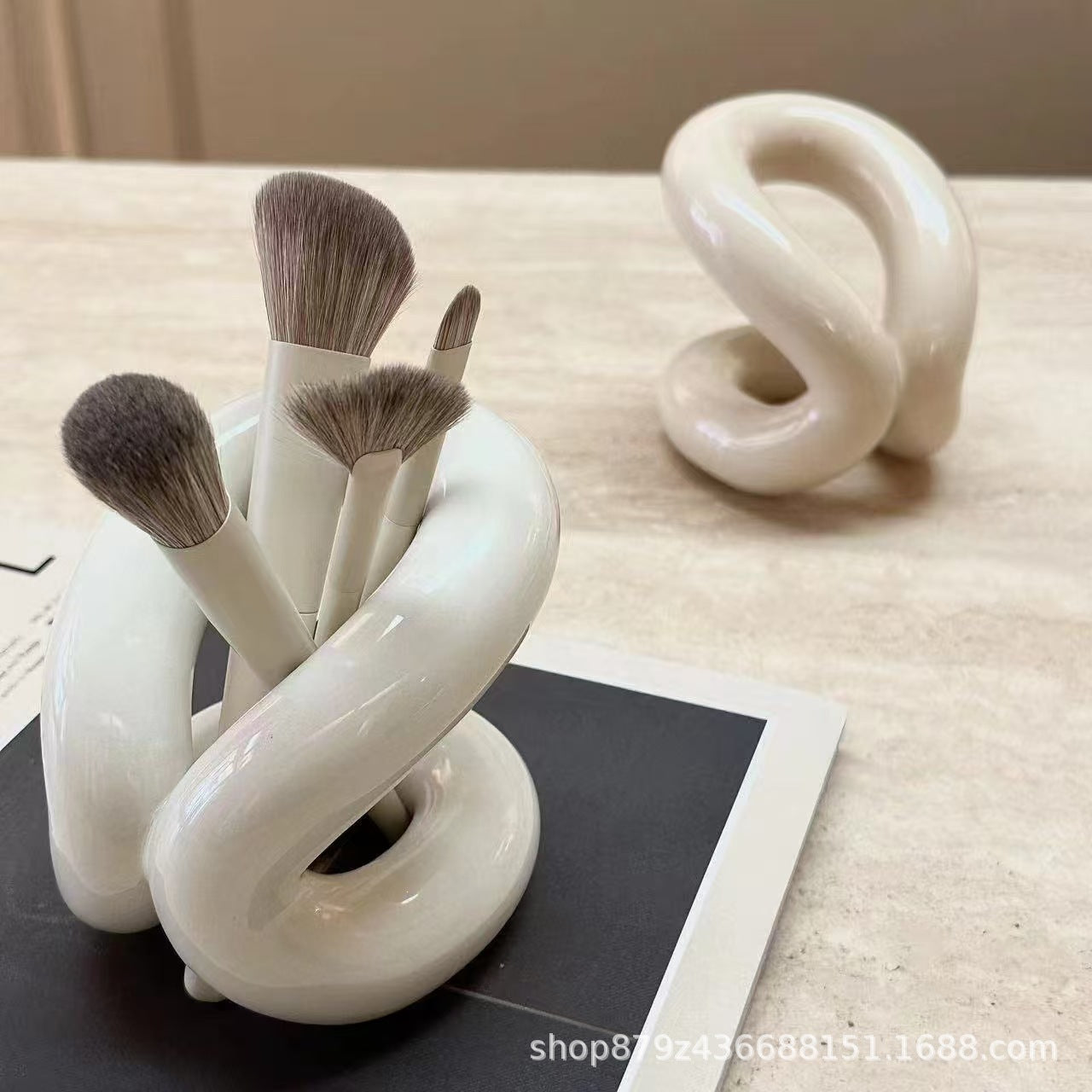 Modern Ceramic Toothbrush Holder Homeandso