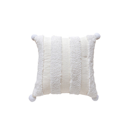 Luxurious Textured Throw Pillow