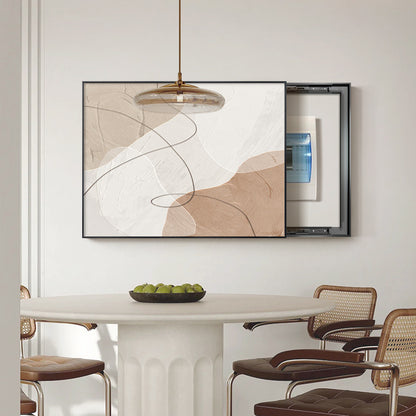 Abstract Textured Wall Artwork Homeandso