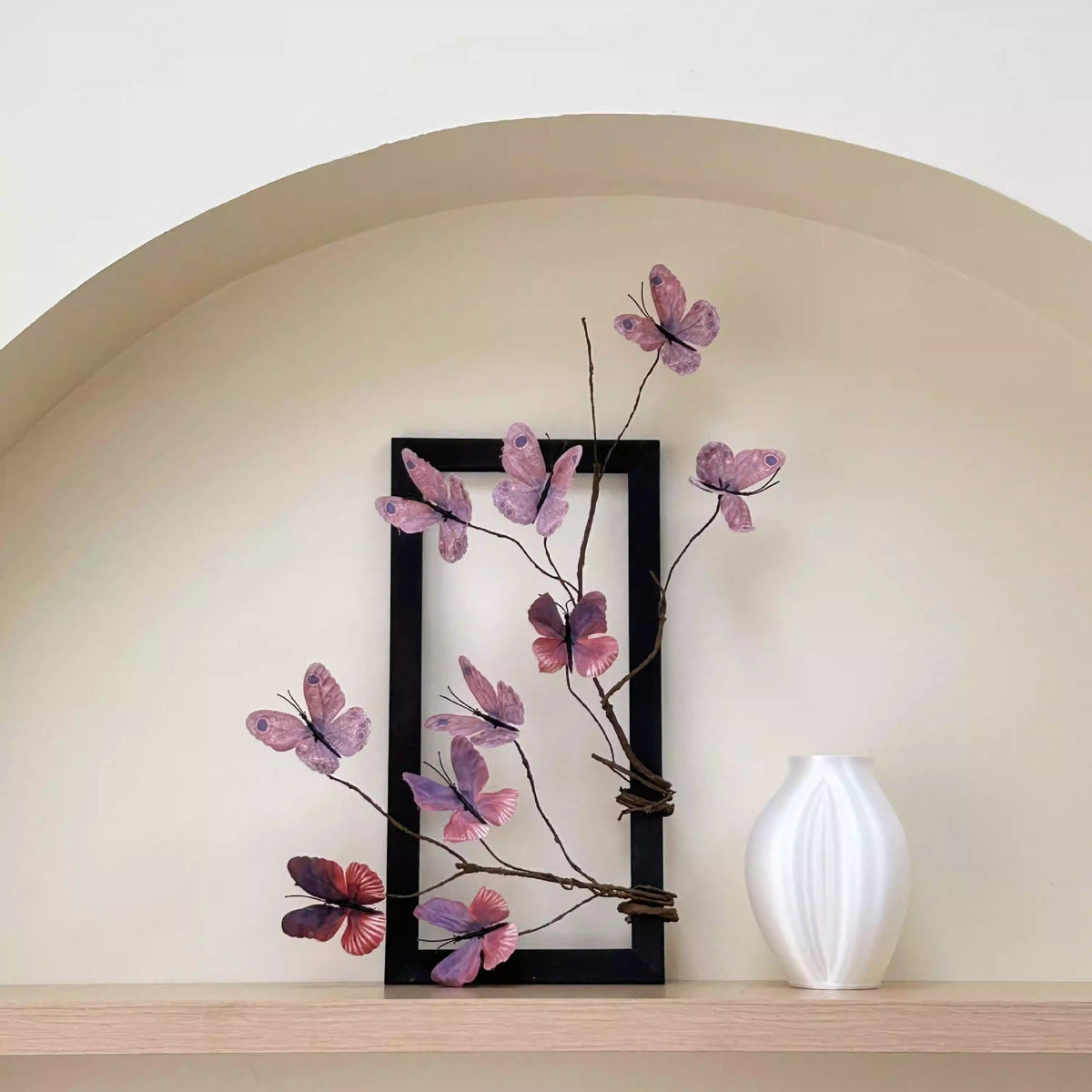 Decorative Butterfly Branch Arrangement