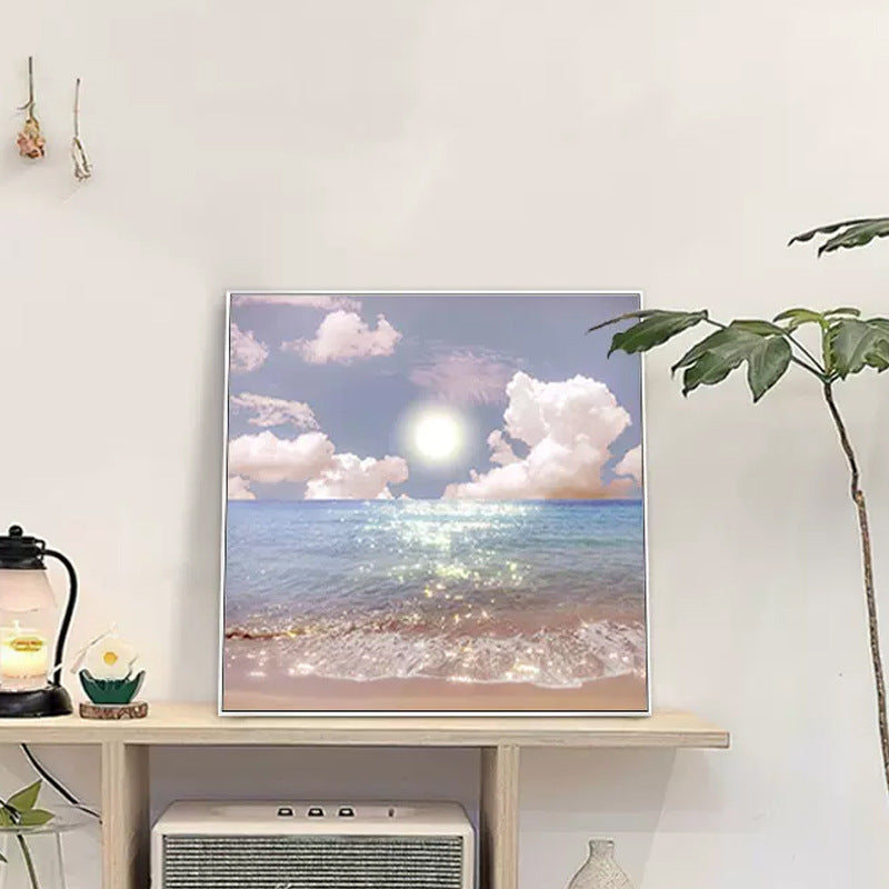 Dreamy Seascape Canvas Art Print Homeandso