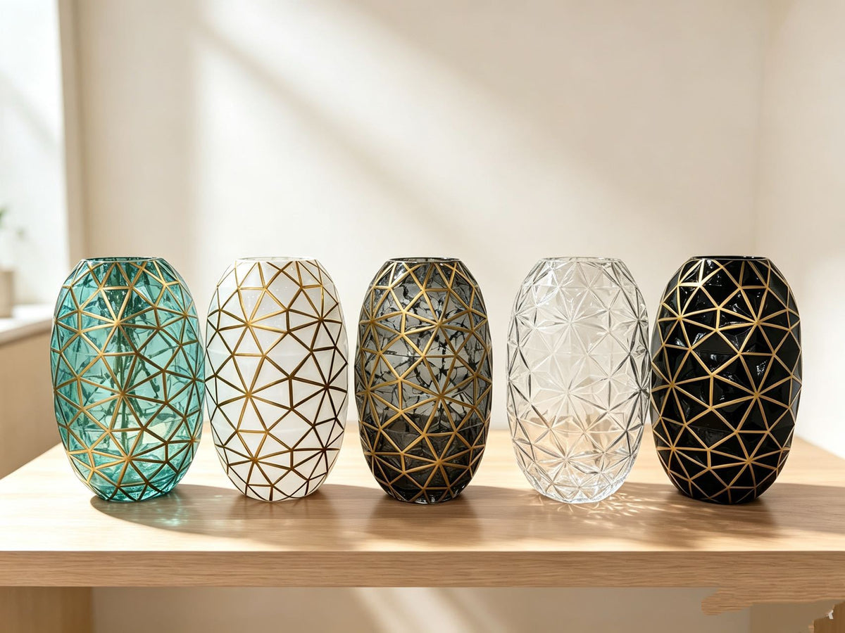 Geometrische Dekorative Vase