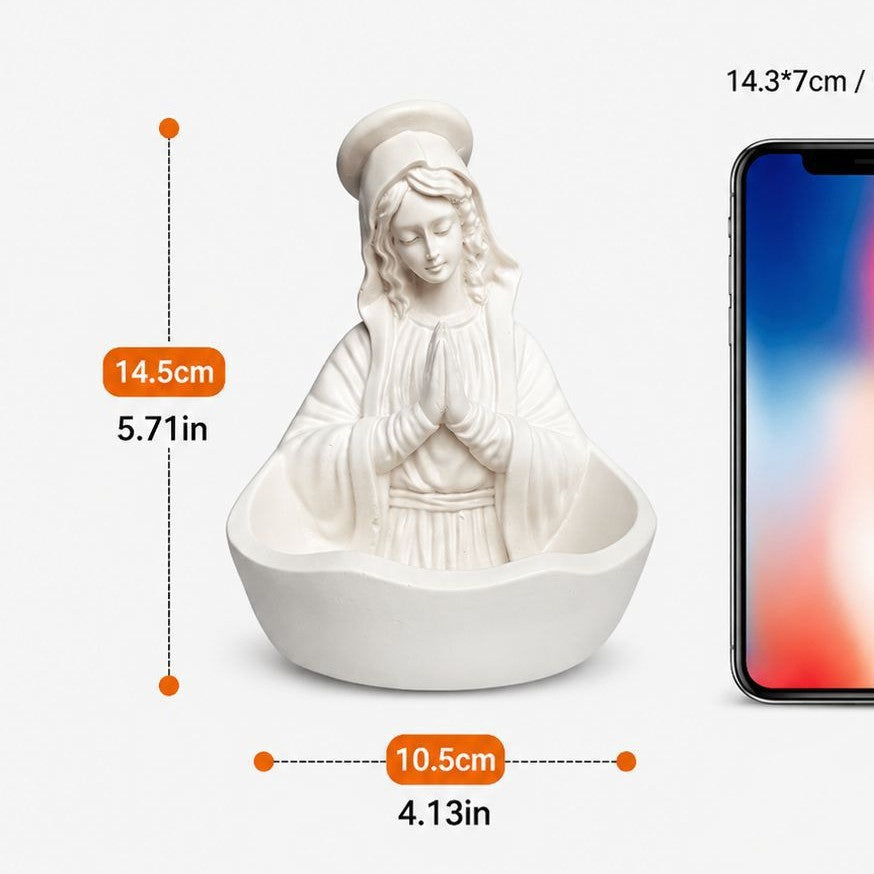 Decorative Virgin Mary Planter Homeandso