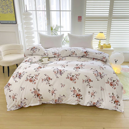 Luxury Floral Print Bedding Set