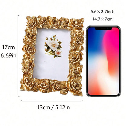 Ornate Floral Picture Frame Homeandso