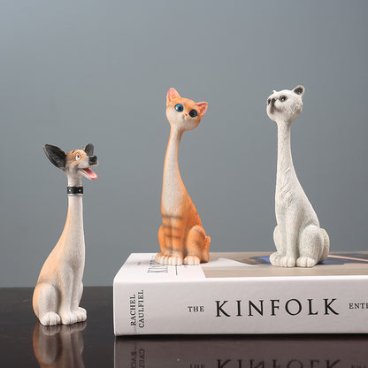 Decorative Cat Sculpture Homeandso