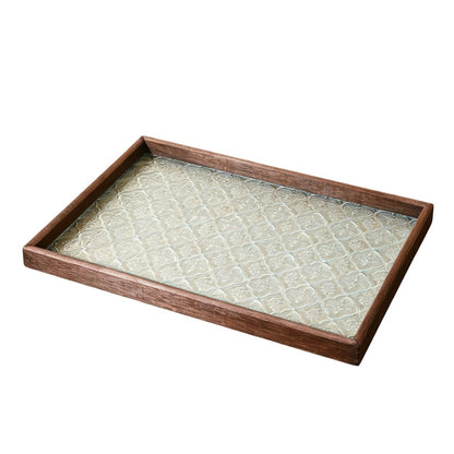 Decorative Rectangular Serving Tray Homeandso