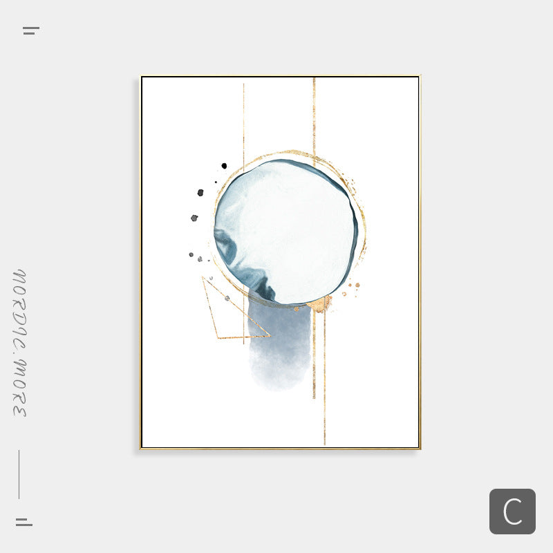 Elegant Abstract Floral Canvas Art Homeandso