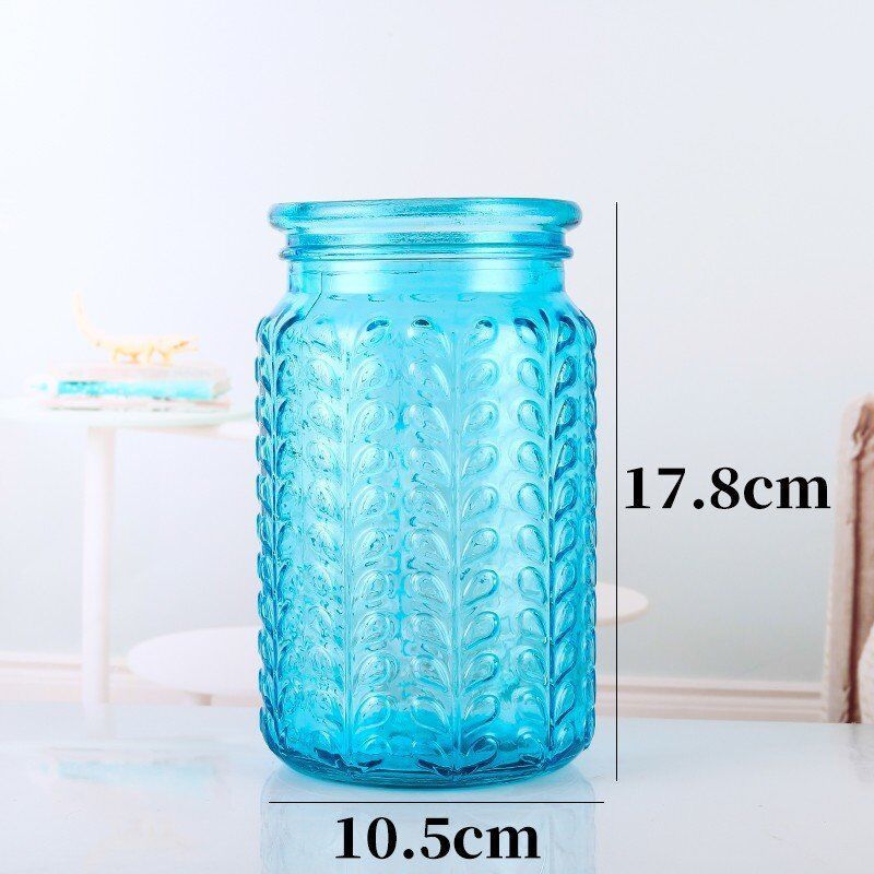 Home Decor Glass Jar