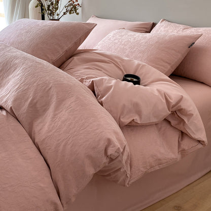 Textured Duvet Cover Set
