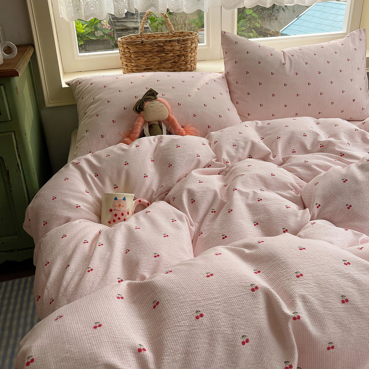 Soft Textured Duvet Cover Set