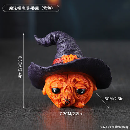 Decorative Halloween Pumpkin Figurine Homeandso