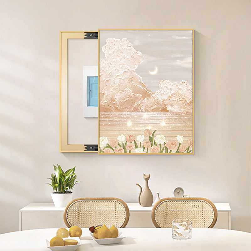 Decorative Floral Landscape Art Print Homeandso