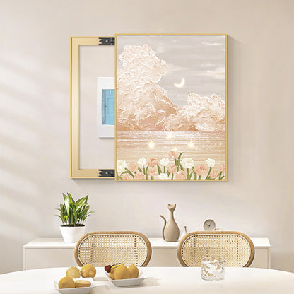 Decorative Floral Landscape Art Print Homeandso