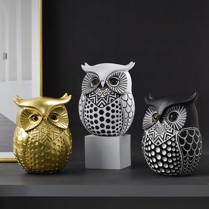 Decorative Owl Figurine Homeandso
