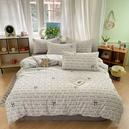 Playful Animal Print Comforter Set Homeandso