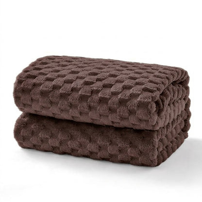 Textured Dubbelzijdig Pluche Dekbed