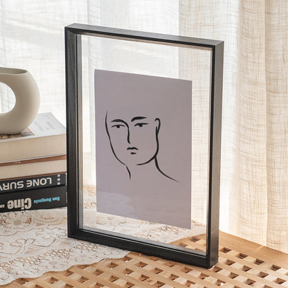 Minimalistischer Displayrahmen