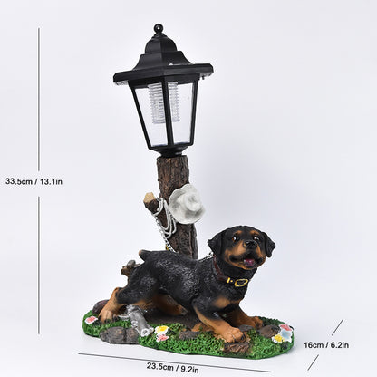 Decorative Dog Lantern Homeandso