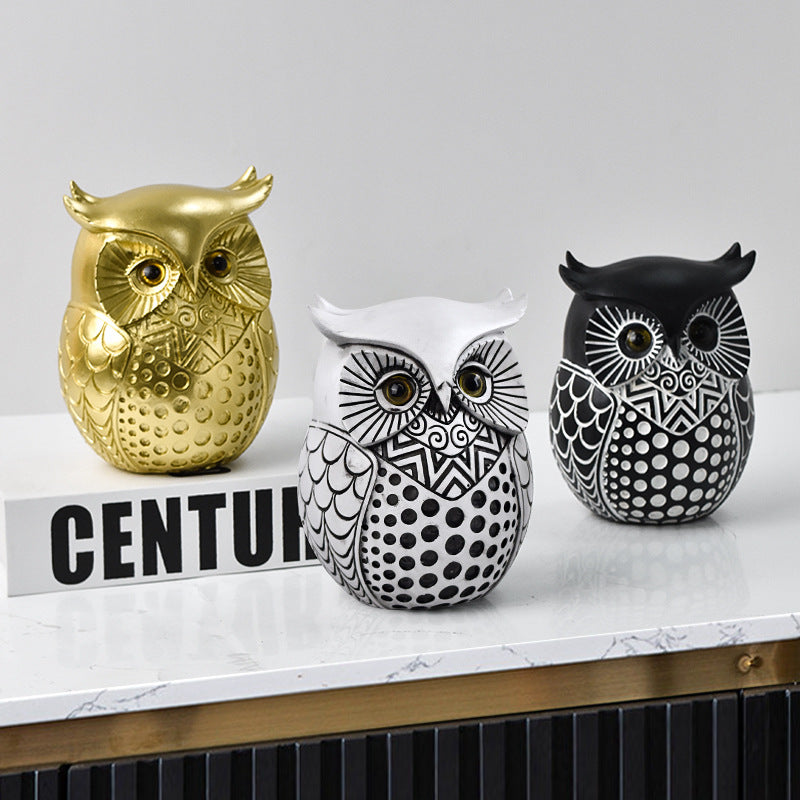 Decorative Owl Figurine Homeandso