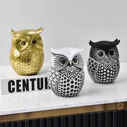 Decorative Owl Figurine Homeandso