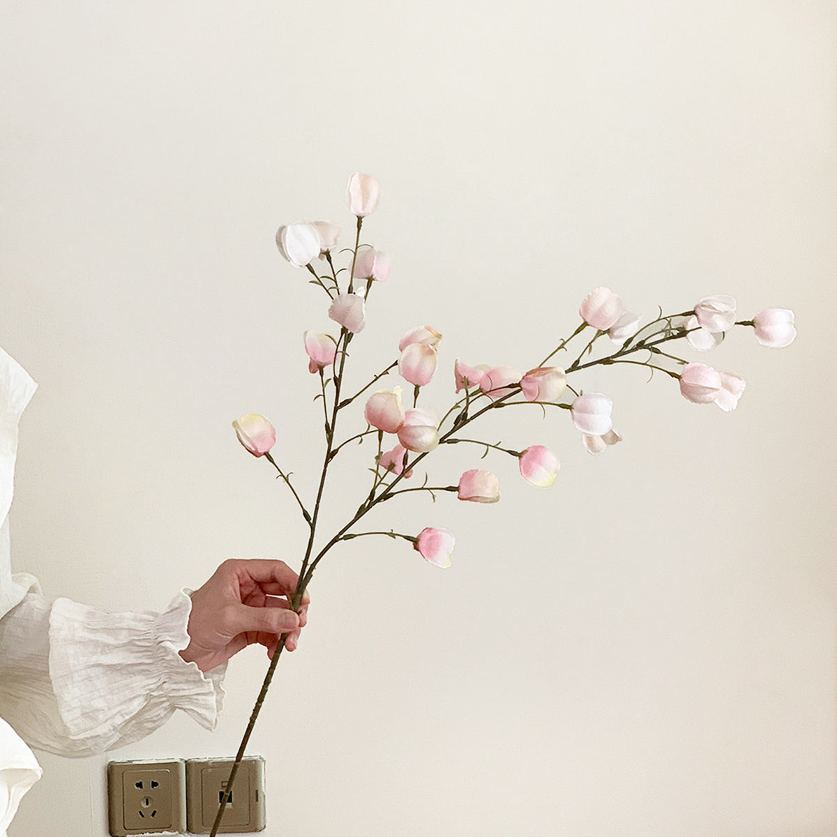 Elegant Artificial Orchid Stem Arrangement