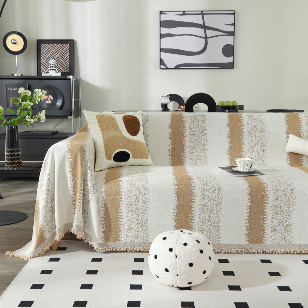 Woven Textured Throw Blanket
