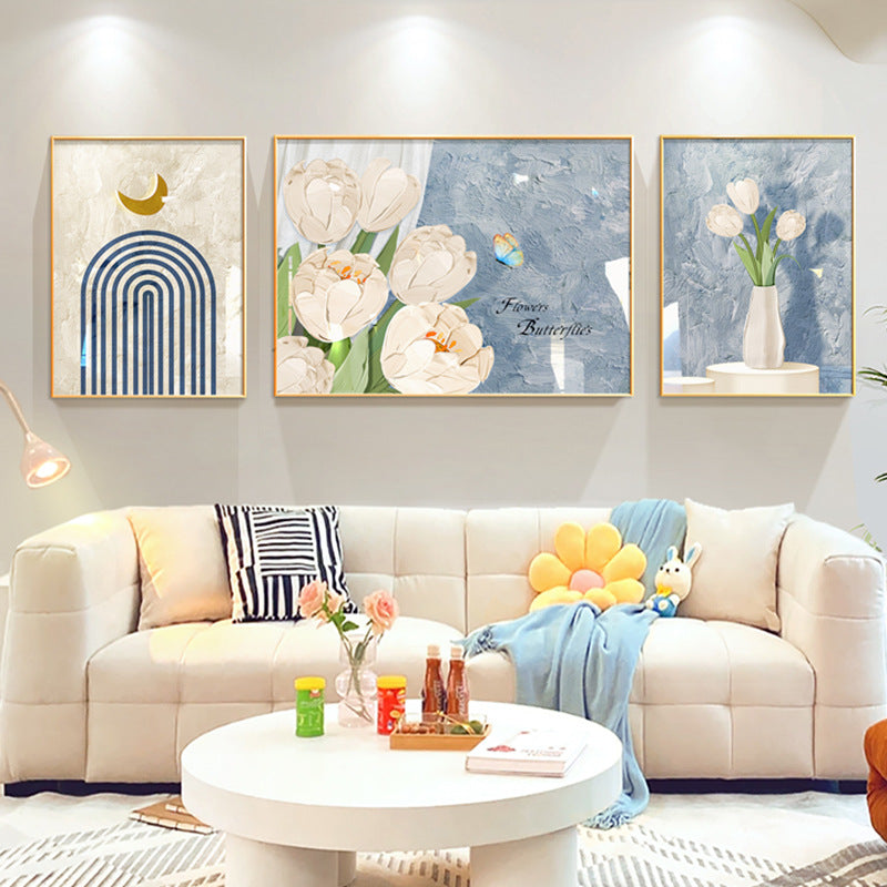 Decorative Framed Triptych Art Print Homeandso