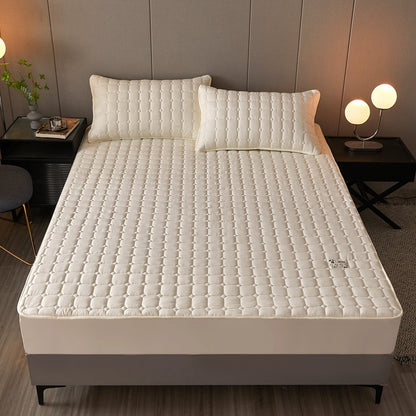 Decorative Quilted Mattress Topper Homeandso