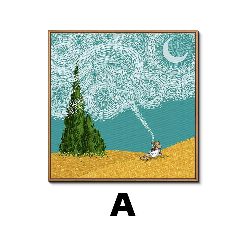 Cartoon-Themed Wall Art Homeandso