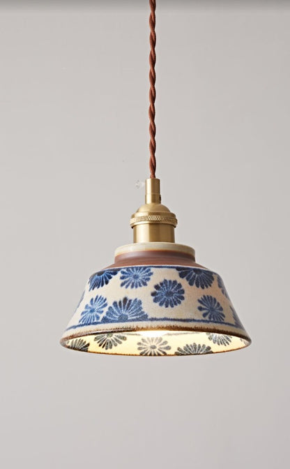 Vintage Circus-Style Pendant Lamp